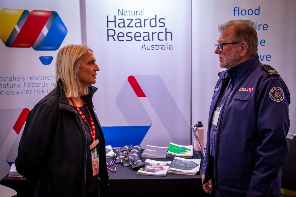 CFAs Sarah Harris and Roger Smith at the 2025 EMC Conference